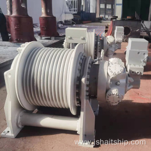 Hydraulic winch with excellent safety performance